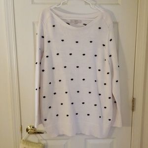 Chunky Loft Polka Dot Sweater